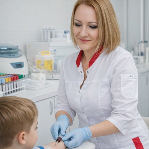 Сдать лабораторные анализы в субботу можно в медицинском центре "Здоровый ребенок" на ул. Лизюкова, 24