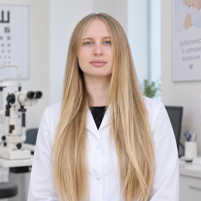 Прилуцкая Екатерина Александровна - офтальмолог в медицинском центре "Здоровый ребенок"